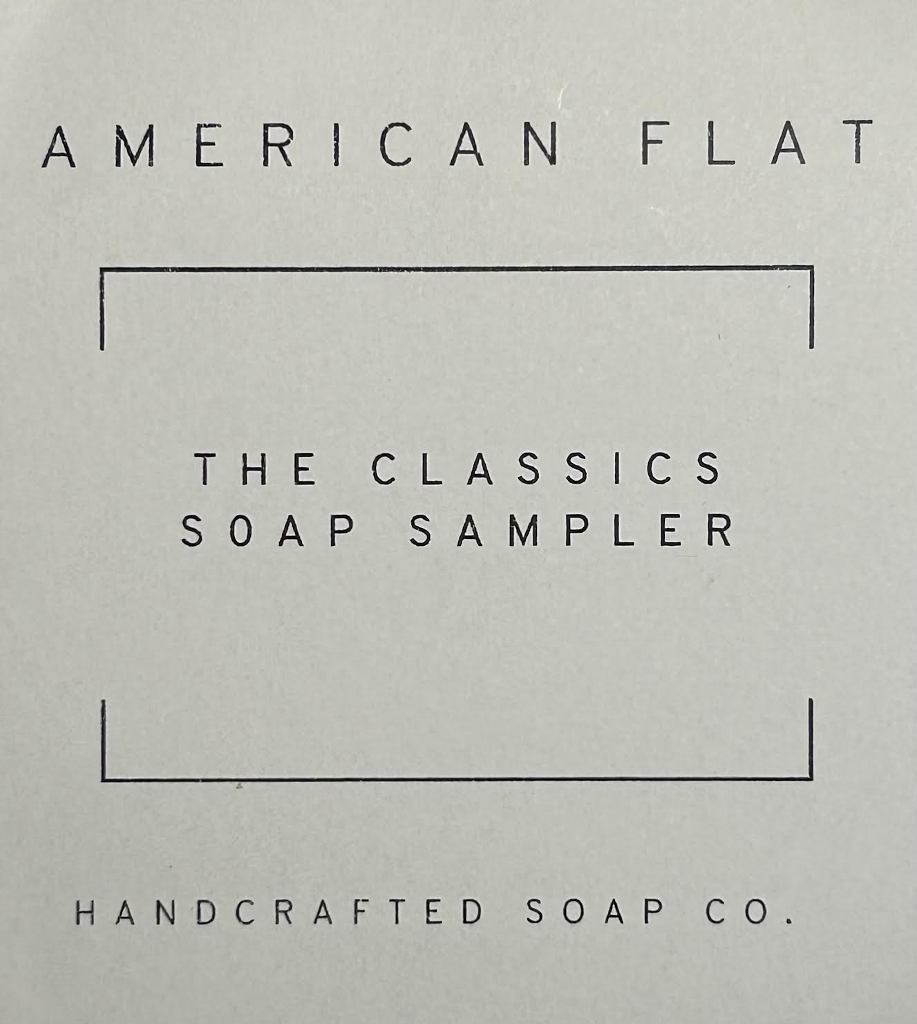 Sample Soap Bundle - American Flat Soap Co