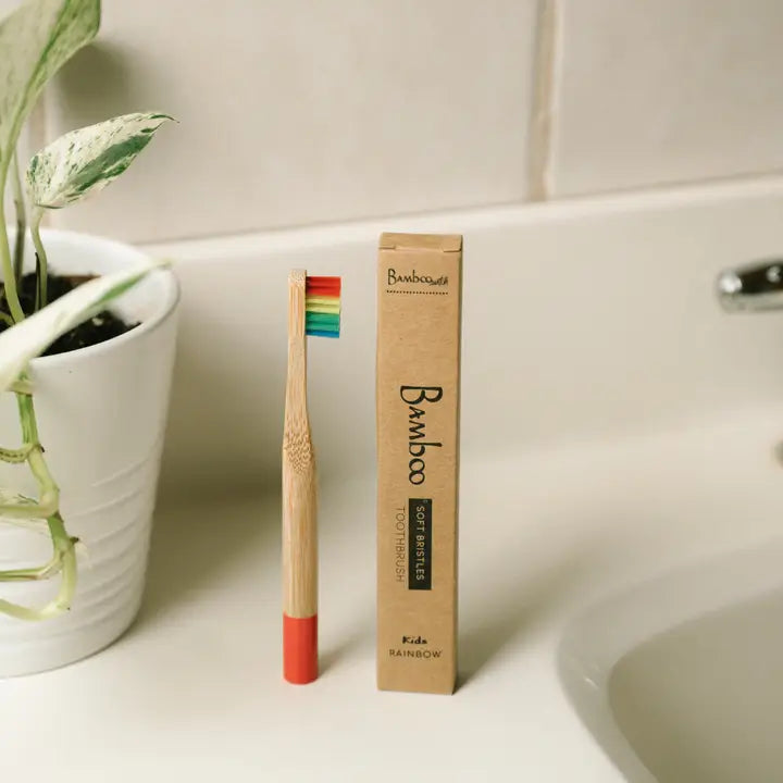 Bamboo Rainbow Toothbrush