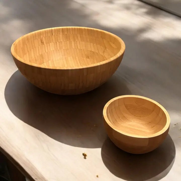 Bamboo Serving Bowls