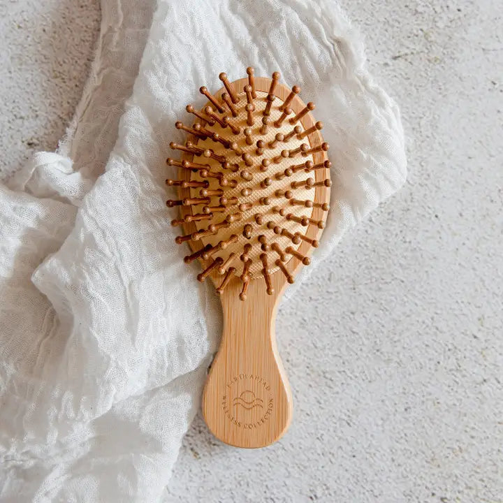 Bamboo Hairbrush - Travel-size