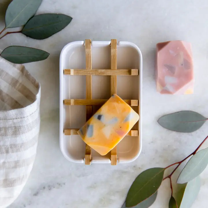 Soap Dish Tray - Biodegradable Bamboo