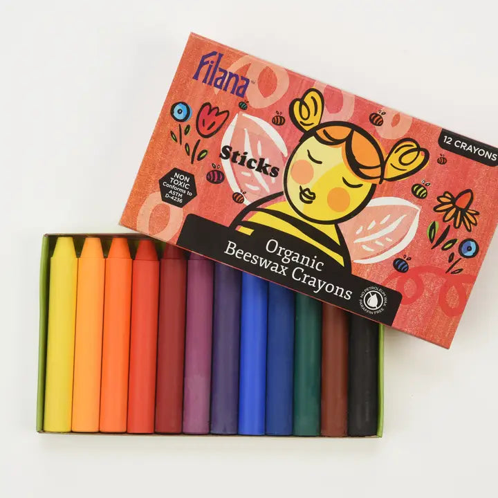 Filana Organic Beeswax Crayons