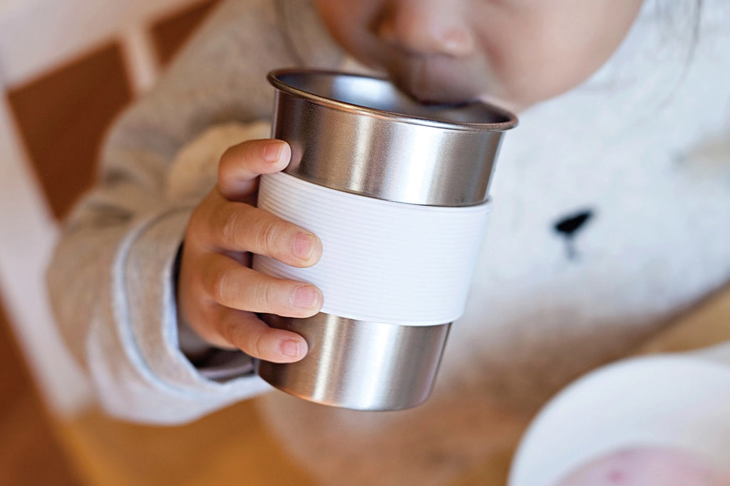 Red Rover Kids Cups with Silicone Sleeve - Set of 4