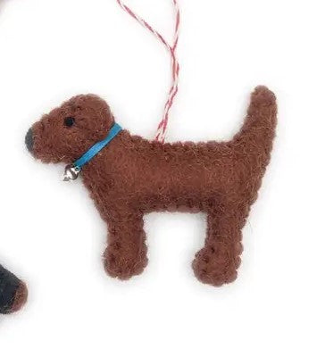 Wool Felt Ornaments - Friendsheep