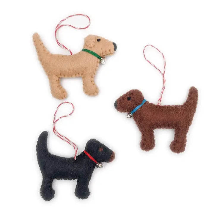 Wool Felt Ornaments - Friendsheep