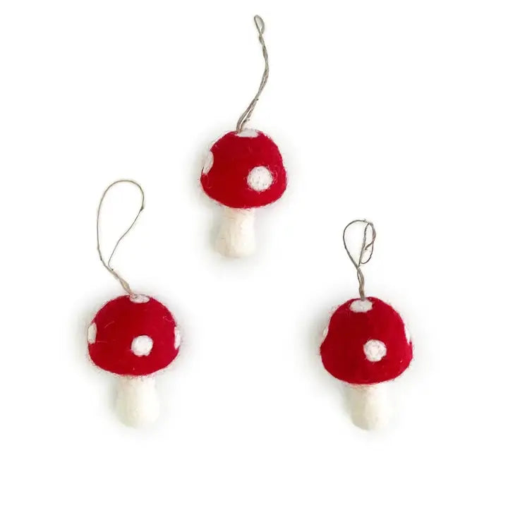 Wool Felt Ornaments - Friendsheep