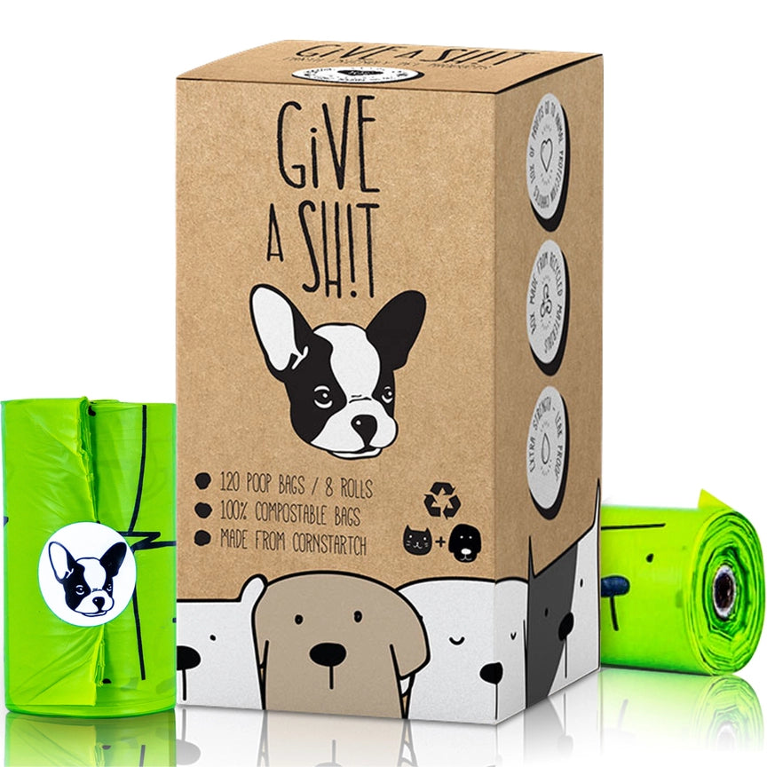 100% Compostable Dog Poop Bags