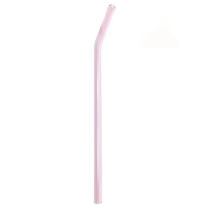 Straw - HeartStraws BENT Glass