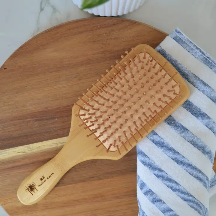 Bamboo Paddle Hairbrush (MME)