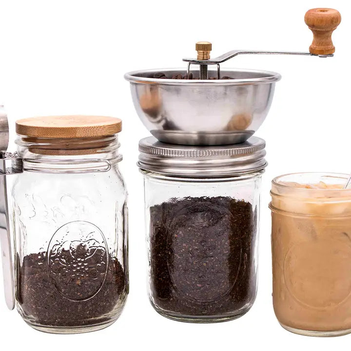 Coffee & Spice Grinding Lid for Mason Jars