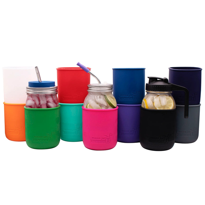 Silicone Sleeve for Mason Jars