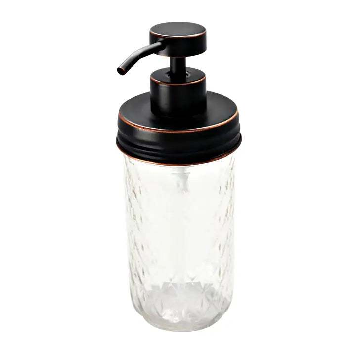 Soap Dispenser Lid for Regular-Mouth Mason Jar