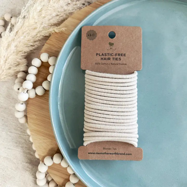 Plastic-Free Hair Ties