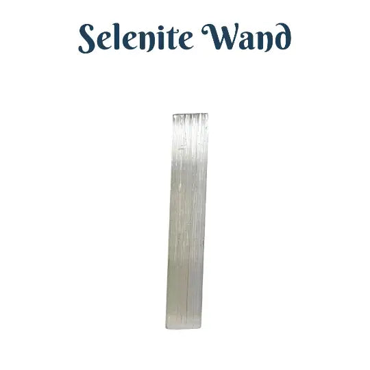 Selenite Crystal Wand