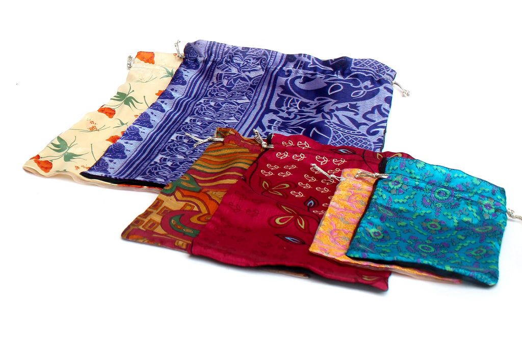 Upcycled - Sari Gift Bag