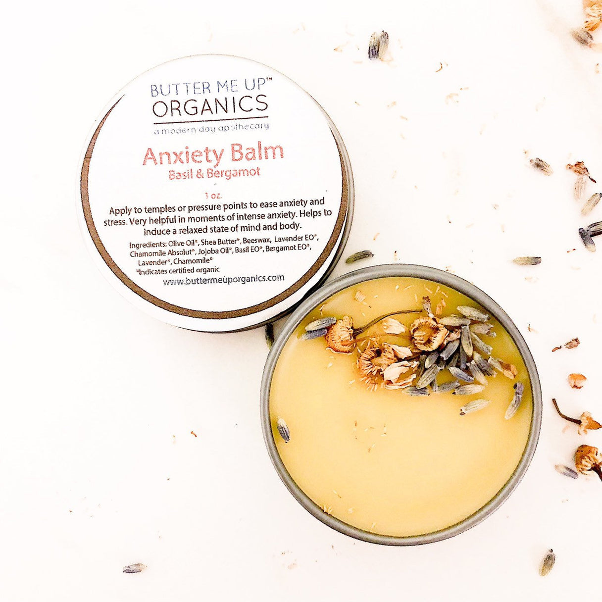 Butter Me Up Organic Anxiety Balm