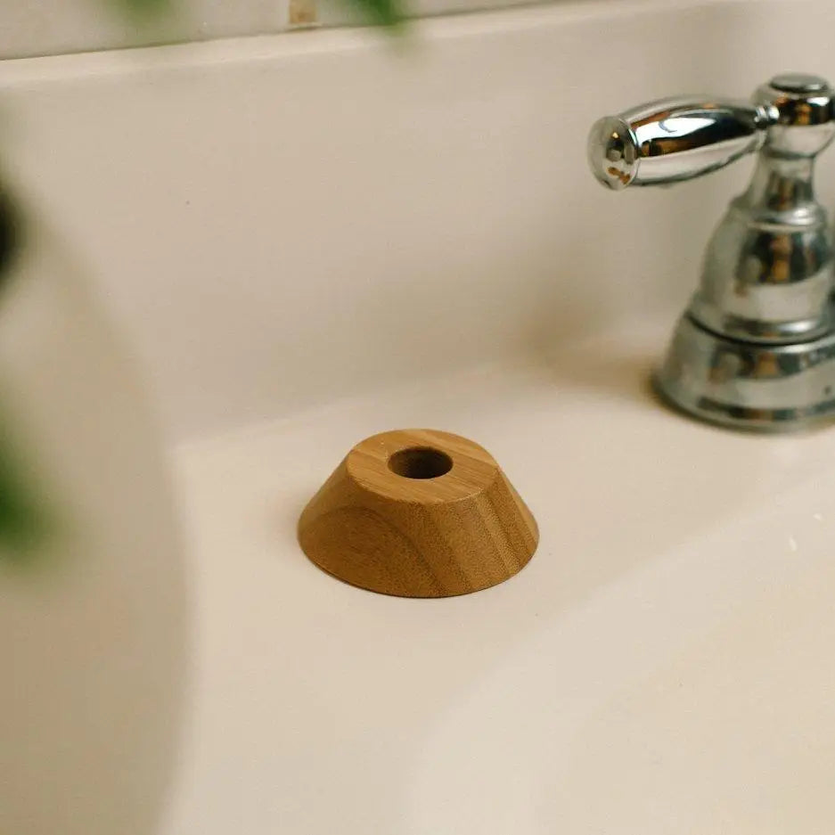 Bamboo Toothbrush Stand