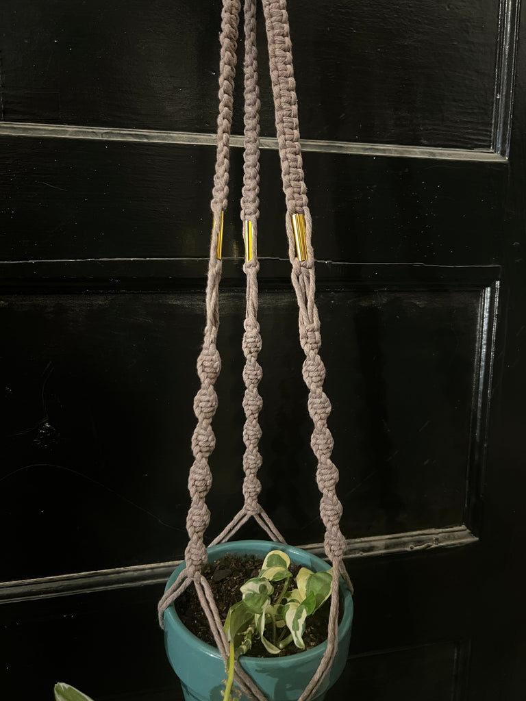 Knotty Macrame Plant Hanger